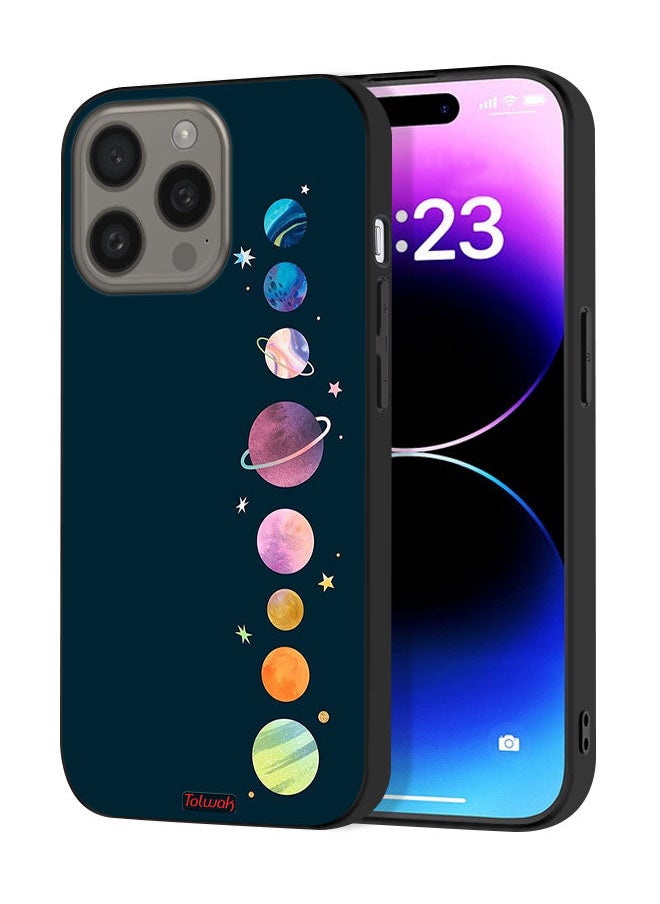 Tolwak - Apple iPhone 15 Pro Max Protective Case Cover Space - Image 1