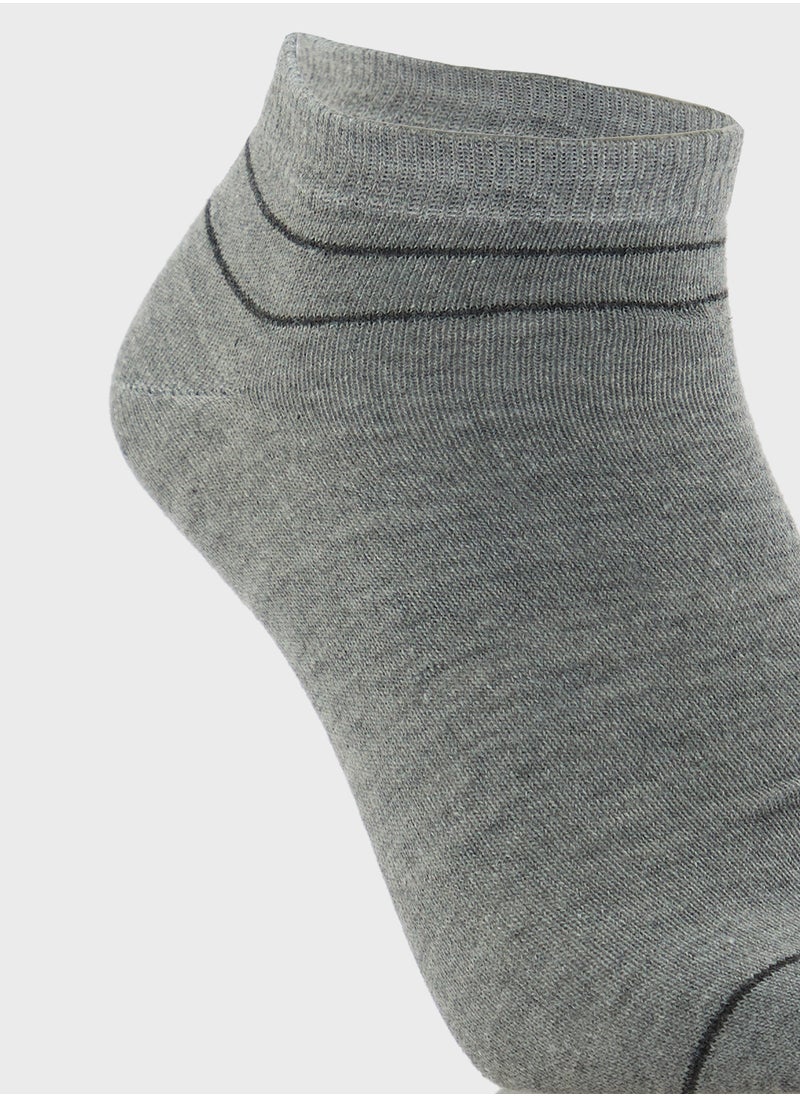 Seventy Five Basics 3 Pack Of Socks  - Image 5