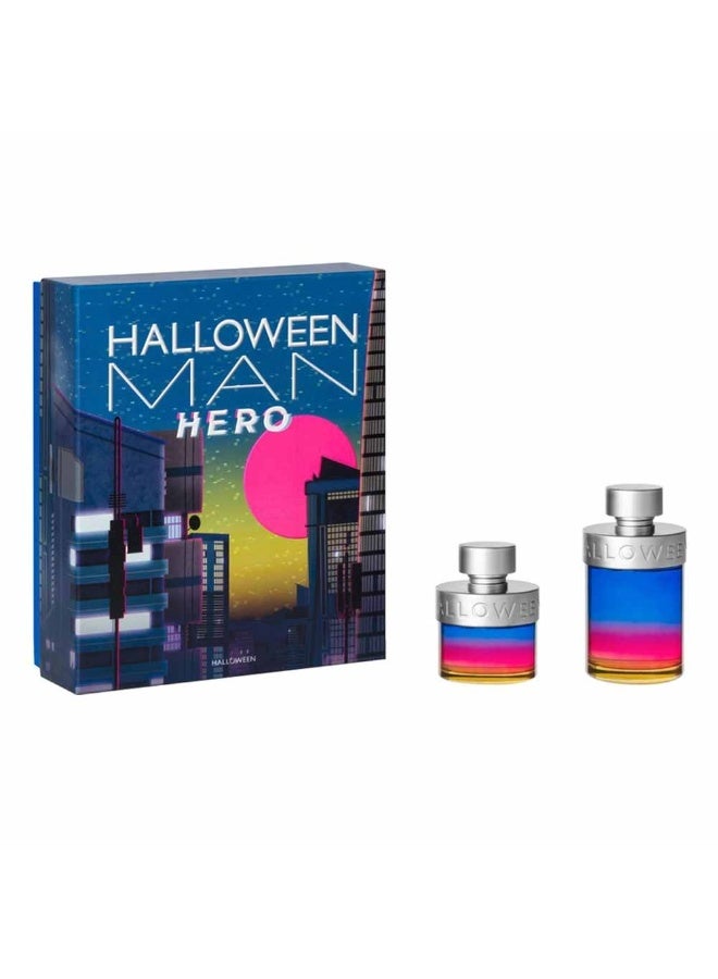 Jesus Del Pozo Halloween Man Hero (M) Set Edt 125ml + Edt 50ml