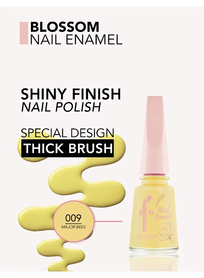flormar Blossom Nail Enamel 009 Major Bees 009 Major Bees