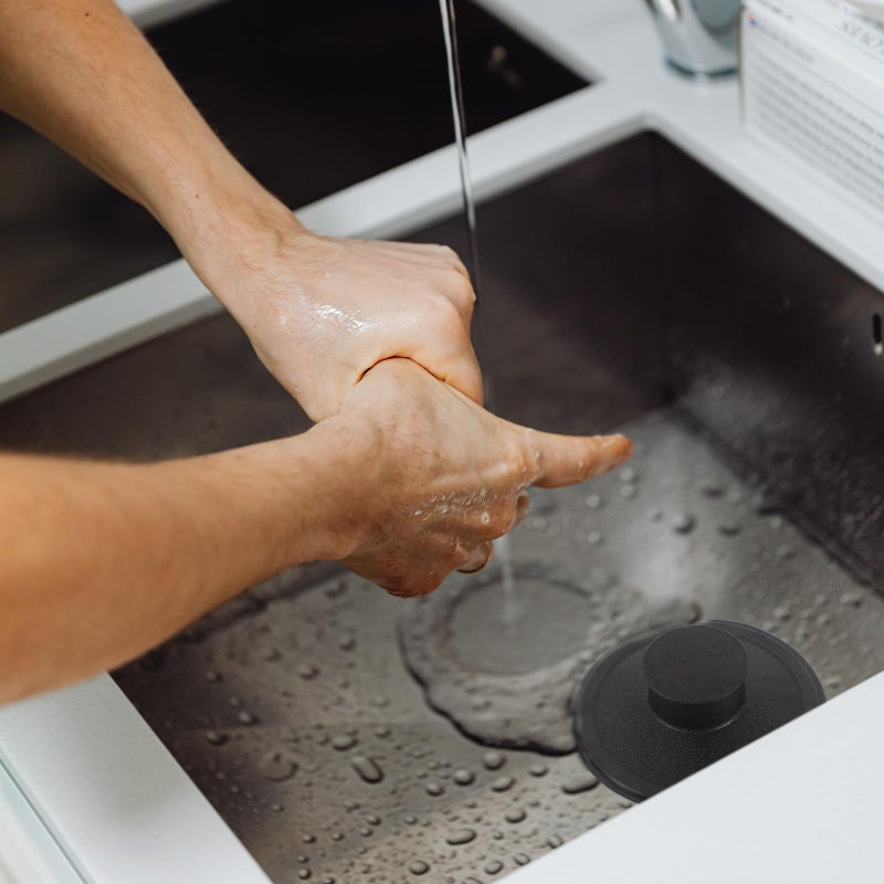 Noise Reducing Sink Plug Drain Stopper Cover for Kitchen Disposal Home and Restaurant - Image 3
