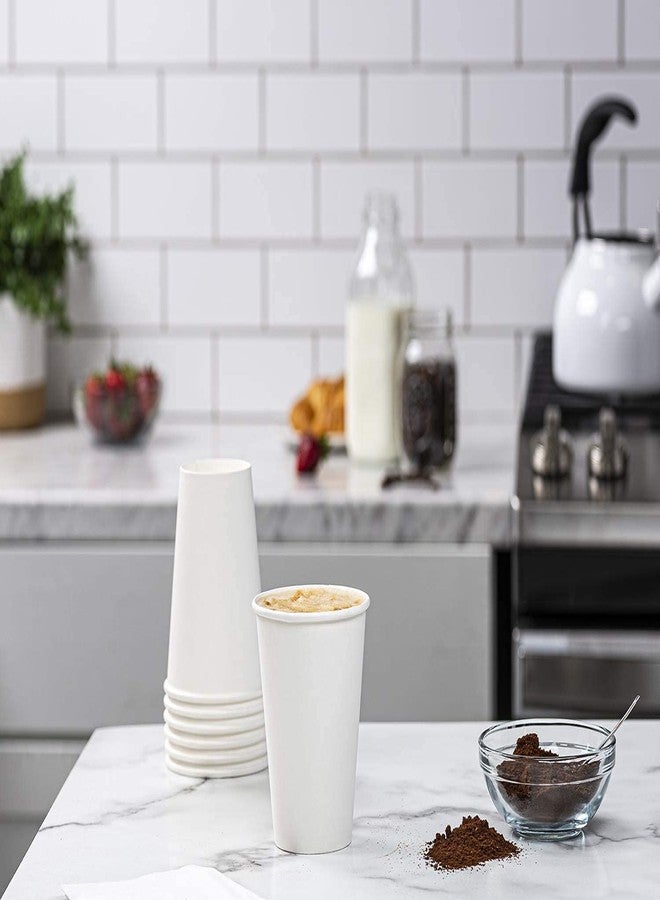 SEZ 360ML 12OZ/ Paper White Disposable Tea/Coffee Cups, (Pack of 500) - Image 3