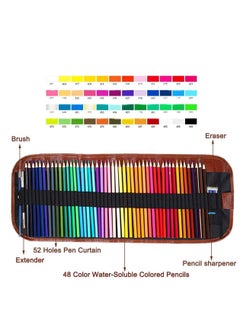 Y&D Colouring Pencils, Professional Set of 48 Colours in a Tin Box, Soft Wax-Based Cores, for Drawing, Sketching, Shading & Coloring, Vibrant Coloured Pencils Adults Pro Artists  - Image 2