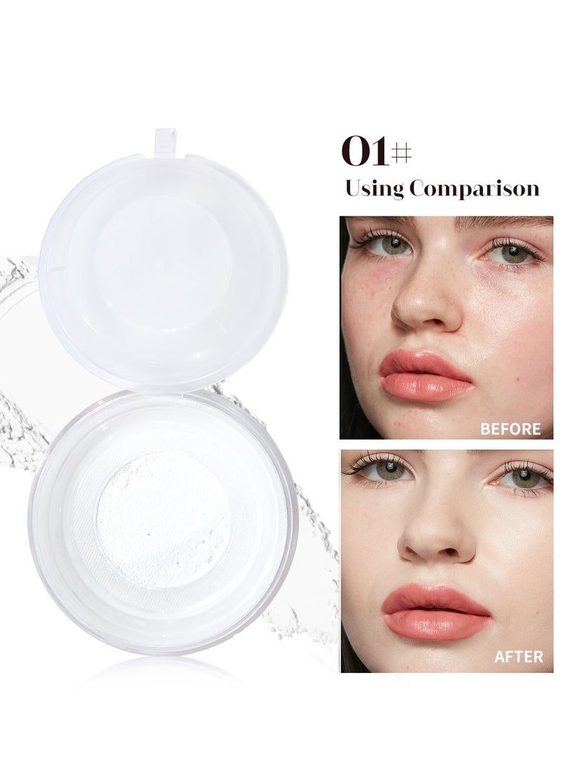Maffick High Definition Powder - Soft Luminance, Lightweight Loose Powder for Perfect Makeup Setting - 0.35 oz - Image 1