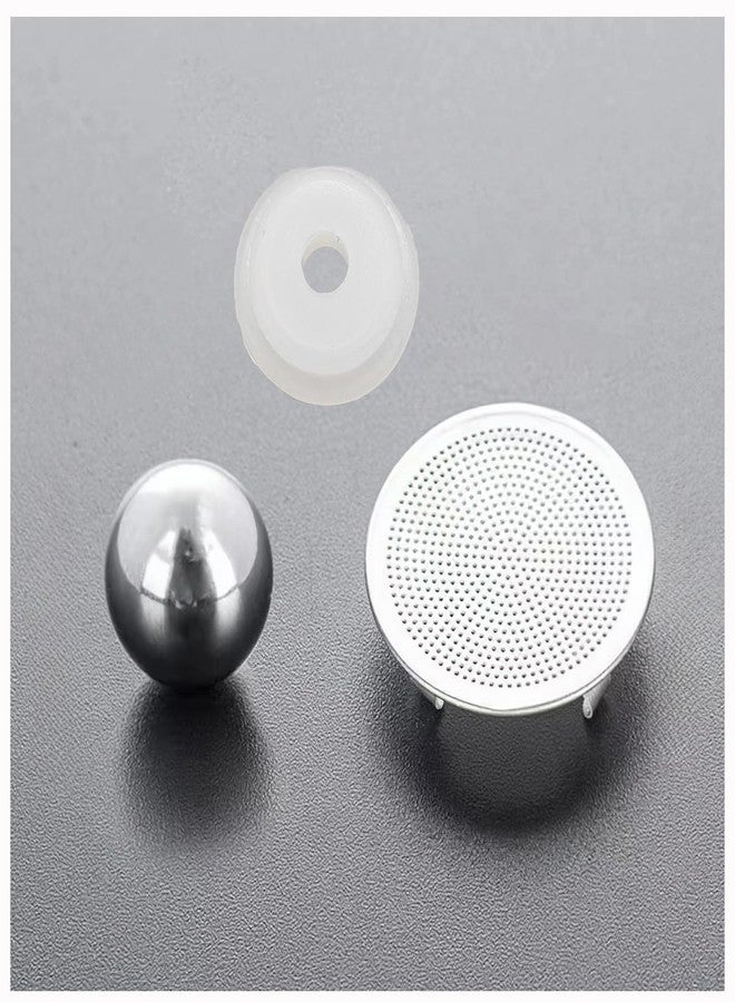 Miyxsin Lazy Kungfu TeaPot Accessories, Magnetic Teapot Accessories Parts with Stainless Steel Strainer, Magnetizable Metal Balls and Sealing Silicone Rings - Image 1