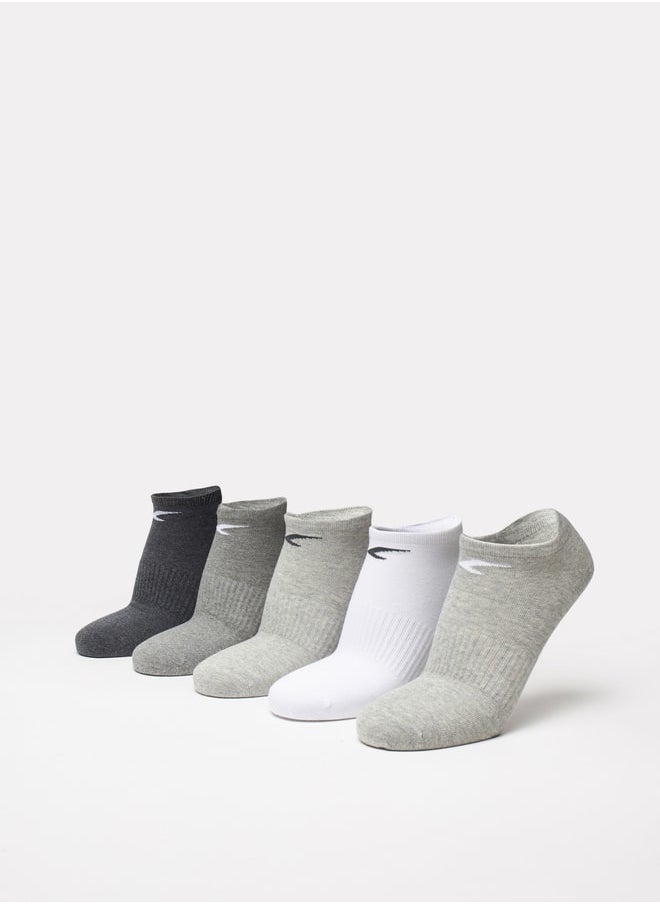 Dash Printed Ankle Length Socks - Set of 5  - Image 1