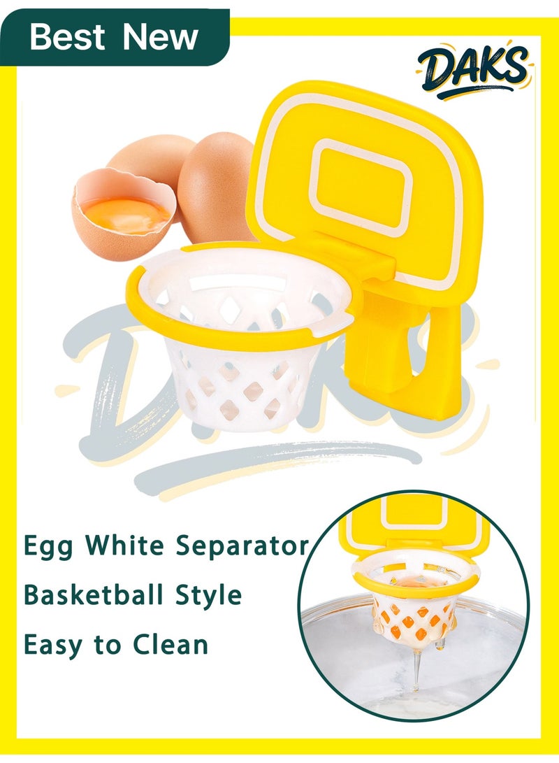 DAKS Egg White Separator – Fun Silicone Yolk Divider for Kitchen, Food-Grade, Easy to Clean, Durable Cooking Gadget for Baking and Cooking Enthusiasts - Image 1