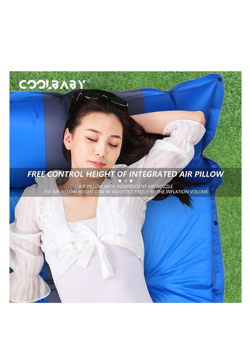 Cool Baby COOLBABY Outdoor Camping Air Mattress Portable Car Air Mattress - Image 5