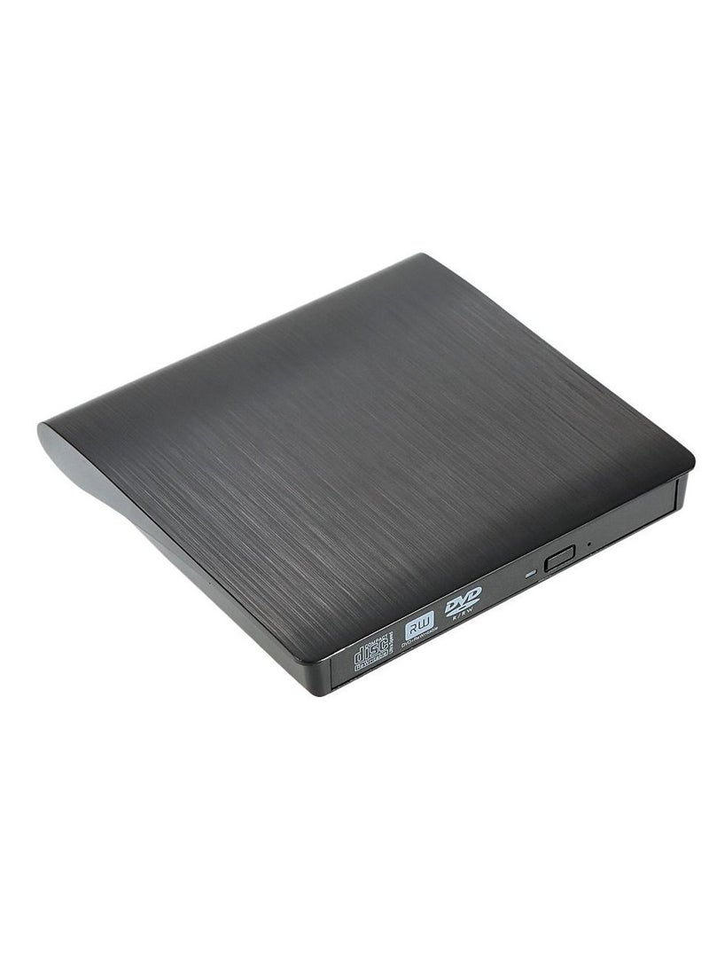 Generic - External DVD/CD Drive, USB 3.0 Slim Portable CD DVD +/-RW Drive, External DVD/CD ROM Writer for Laptop or Desktop Compatible with Windows XP/7/8/10, Mac OS, Linux - Image 1