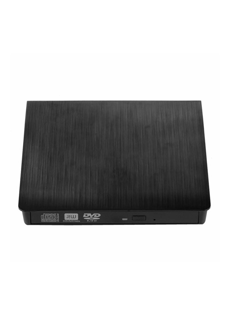 Generic - External DVD/CD Drive, USB 3.0 Slim Portable CD DVD +/-RW Drive, External DVD/CD ROM Writer for Laptop or Desktop Compatible with Windows XP/7/8/10, Mac OS, Linux - Image 1