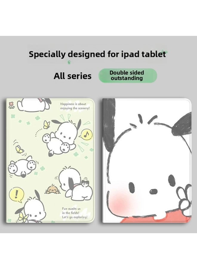 غطاء حماية لجهاز IPad 10.9 سيليكون 11 بوصة Ipad 10.2 فتحة قلم Mini6 Cartoon 123 Soft 45 Shell 9.7-اللون: Biepacha (فتحة القلم) - الموديل المطبق: ipad Mini123(7.9 بوصة) - Image 2