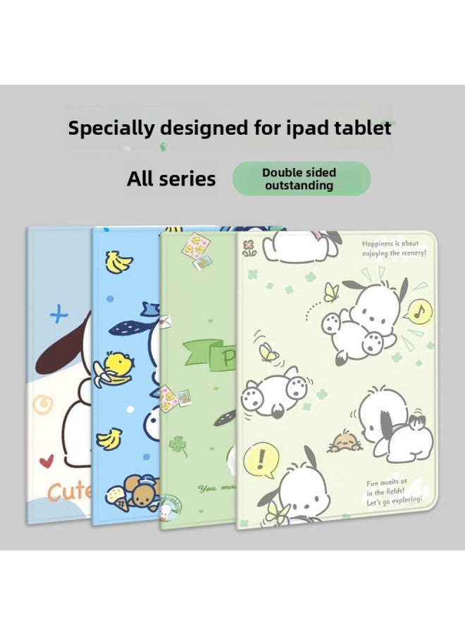 غطاء حماية لجهاز IPad 10.9 سيليكون 11 بوصة Ipad 10.2 فتحة قلم Mini6 Cartoon 123 Soft 45 Shell 9.7-اللون: Biepacha (فتحة القلم) - الموديل المطبق: ipad Mini123(7.9 بوصة) - Image 4