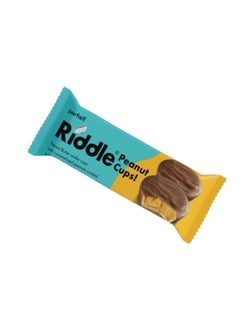 Riddle Peanut Butter Wafer Cups with Caramelized Peanut Coated with Milk chocolate BOX -15x50g (750g)
