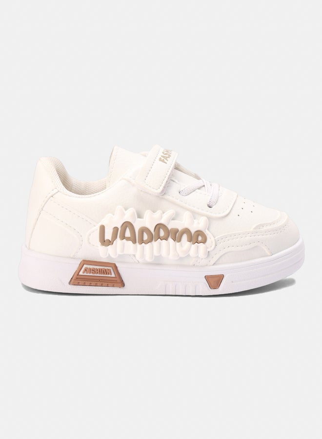 Grinta Kids Shoes - White&Beige - Image 2