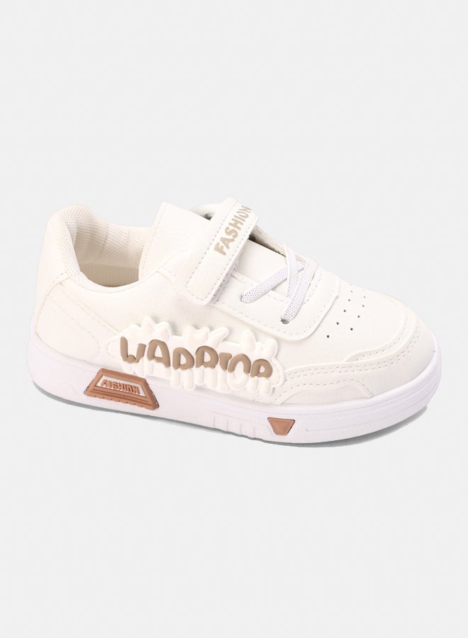 Grinta Kids Shoes - White&Beige - Image 1