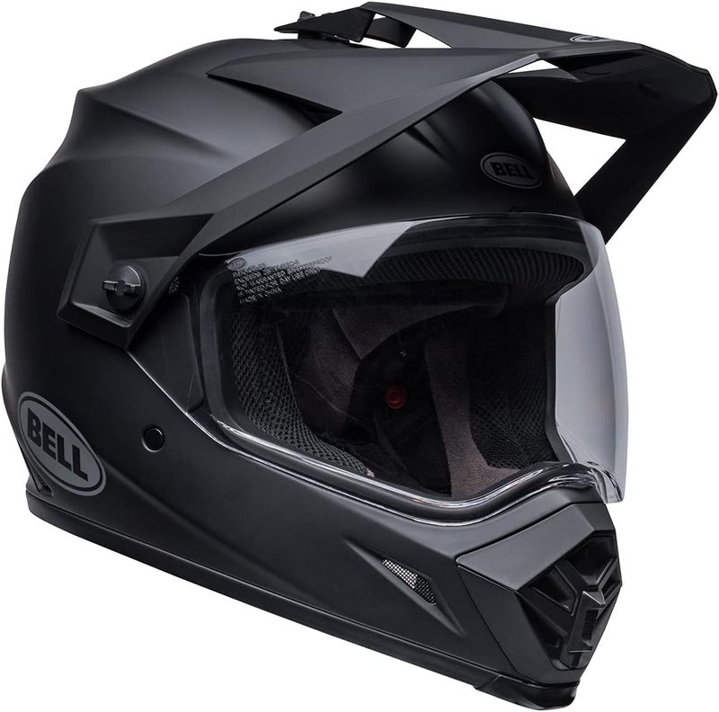 BELL MX-9 Adventure MIPS Full-Face Motorcycle Helmet - Matte Black - Image 1