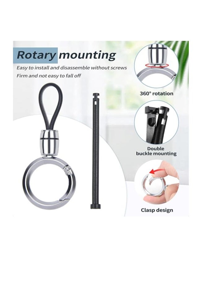 OUYoo Suitable for BMW key fob,Advanced soft TPU key box is compatible with X1 X3 X4 X5 X6 1 2 4 5 6 7 M3 M5 M6 GT3 GT5 G30 F10 F15 F16 F20 series smart key,With a key chain.