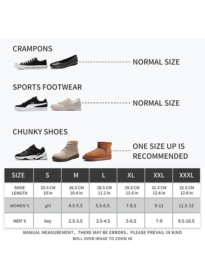 اتش واي أغطية أحذية مقاومة للماء ، أغطية أحذية المطر القابلة لإعادة الاستخدام ، أغطية واقي الأحذية غير القابلة للانزلاق ، أغطية الأحذية ، واقيات ركوب الدراجات في الهواء الطلق للرجال والنساء والأطفال (أبيض ، كبير) - Image 2