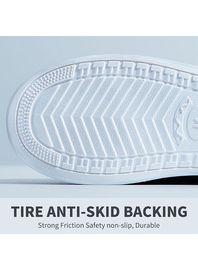 اتش واي أغطية أحذية مقاومة للماء ، أغطية أحذية المطر القابلة لإعادة الاستخدام ، أغطية واقي الأحذية غير القابلة للانزلاق ، أغطية الأحذية ، واقيات ركوب الدراجات في الهواء الطلق للرجال والنساء والأطفال (أبيض ، كبير) - Image 5