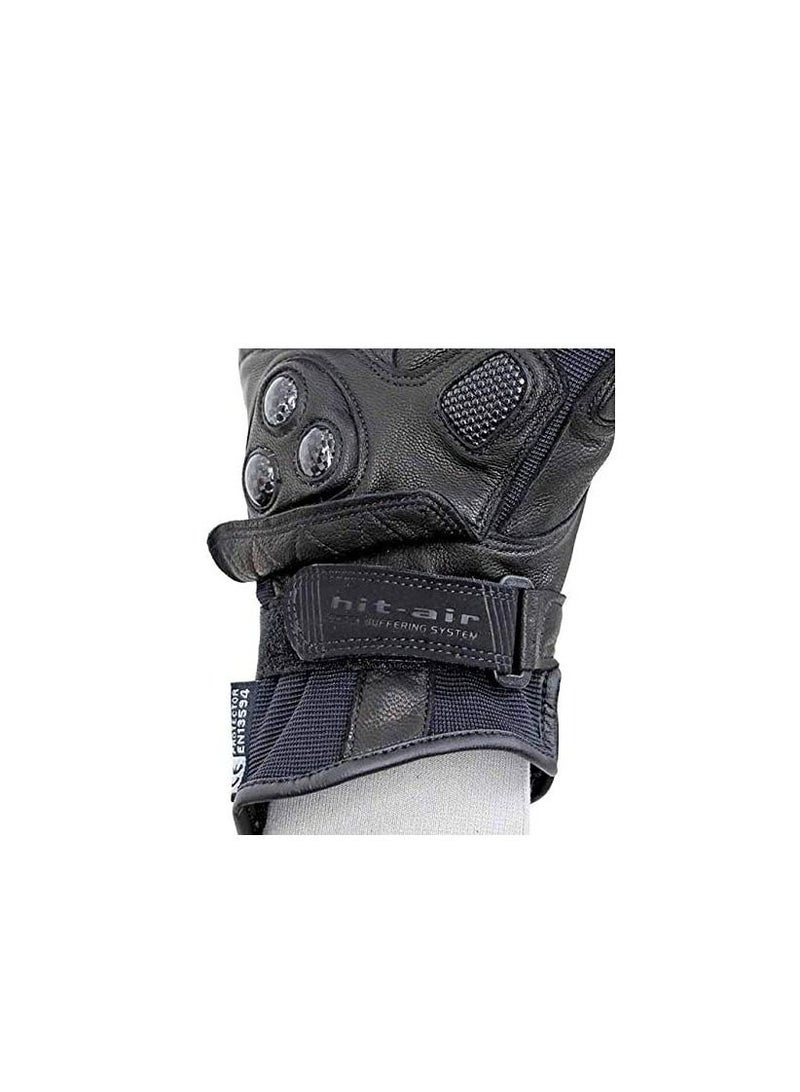hit-air Hit Air G8 Gloves for Motorcycle Riders Black L  - Image 4