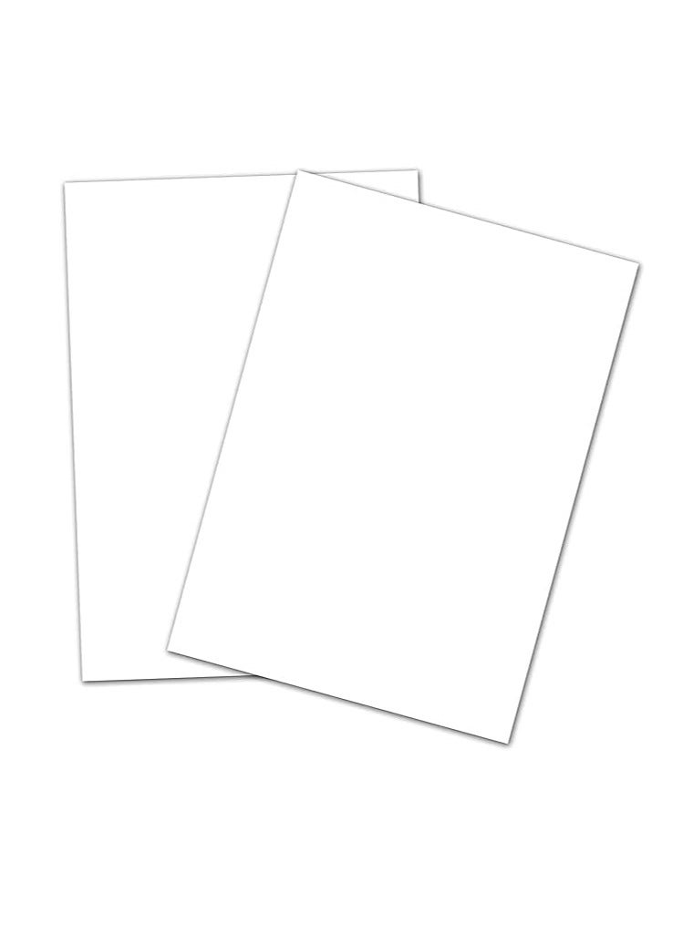 Terabyte House of Card & Paper A4 (Pack 100 Sheets) 220 gsm, White - Image 1