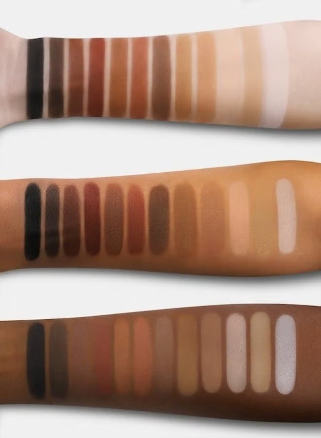 Makeup by Mario Master Mattes Eyeshadow Palette – 12 x 0.03 oz / 1 g | Professional Neutral Matte Eyeshadow Palette - Image 4