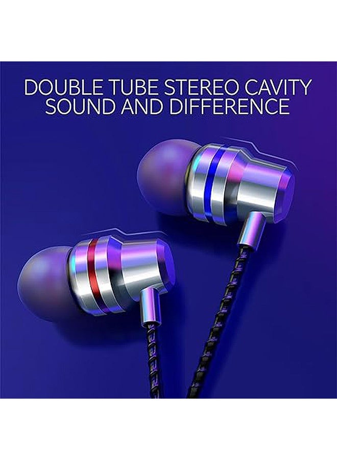 Gecomo Earbuds Wired Earphones with Microphone, in Ear Headphones, 3.5mm in-Ear Earphones, Noise Reduction, for Computer & Phone, Workouts - Image 5