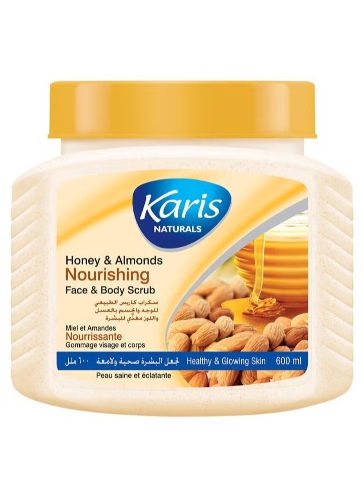 KARIS Set of 2  Karis Strawberry Oil Control Face Wash 150 ml plus Karis Honey & Almonds Nourishing Face & Body Scrub 600Ml - Image 3