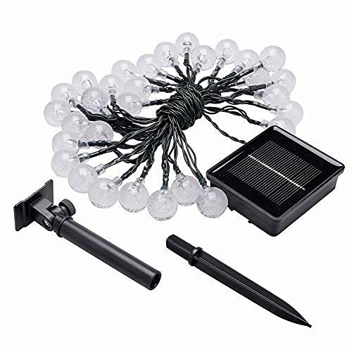 Epyz Solar Lamp For Home String Lights 30 Led Decorative Lighting Crystal Ball For Garden, Home, Party Decorations Waterproof(20 Feet-Multi Color) - Image 5