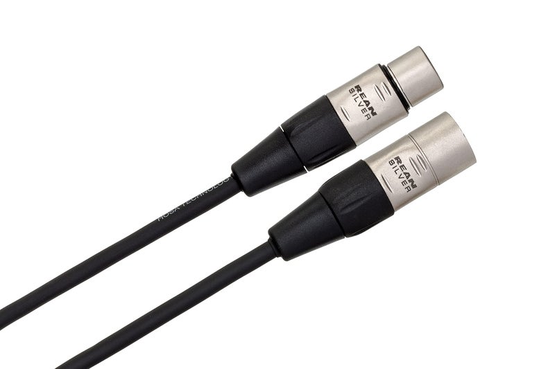 Hosa HXX-050 Pro Balanced Interconnect, REAN XLR3F to XLR3M, 50 Feet - Image 2