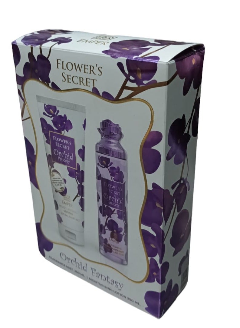 emper Body Mist With Orchid Flower MoisturizingLotion - Image 2