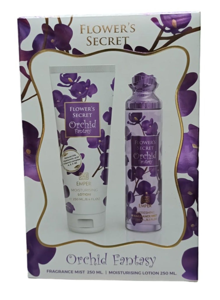 emper Body Mist With Orchid Flower MoisturizingLotion - Image 3