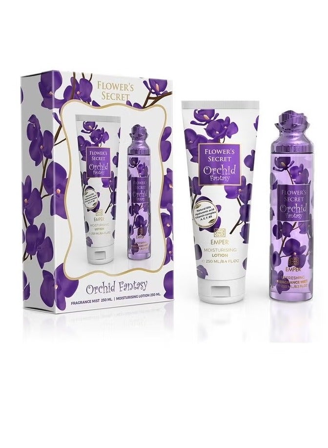 emper Body Mist With Orchid Flower MoisturizingLotion - Image 1