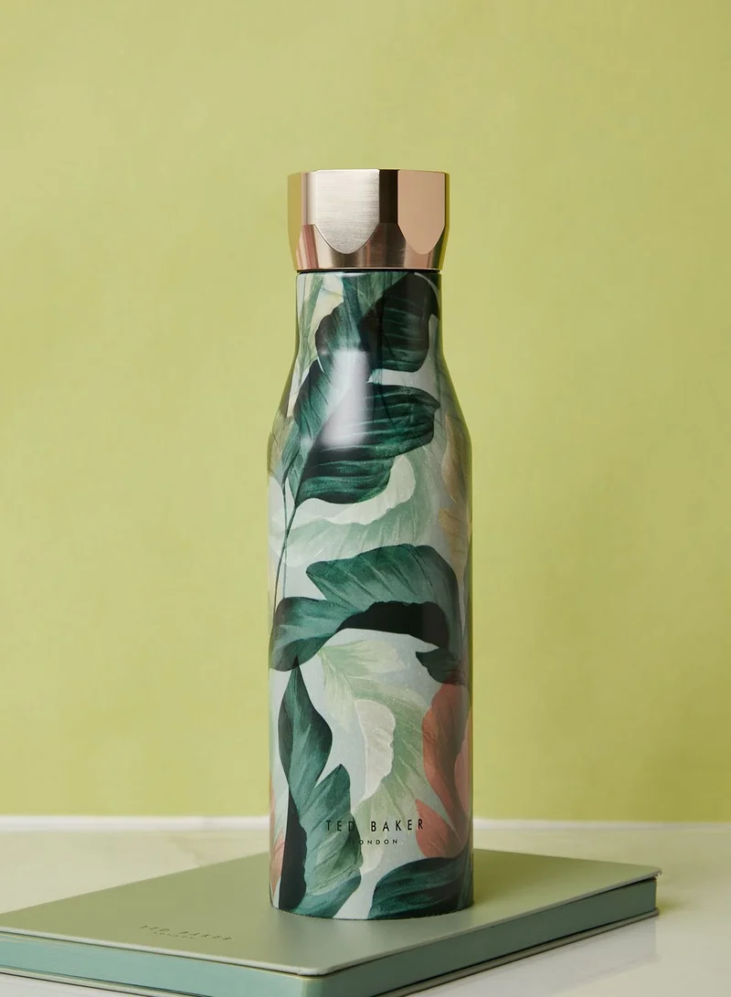 Ted Baker Palm Printed Water Bottle 425Ml