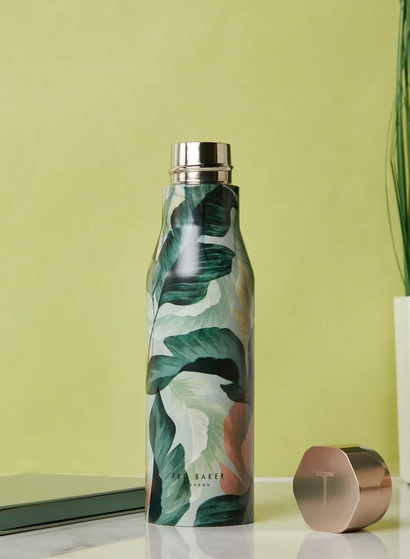 Ted Baker Palm Printed Water Bottle 425Ml