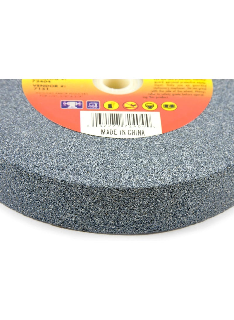 Forney Forney 72404 Bench Grinding Wheel Vitrified with 1Inch Arbor 60Grit 6Inchby1Inch  - Image 2