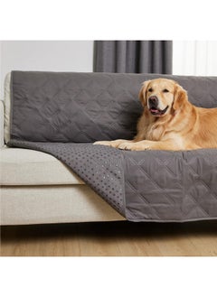 Gorilla Grip Gorilla Grip Waterproof Dog Bed Cover 82x102, Pet Blanket for Furniture, Sofa, Couch, Crate, Car, Sofa Throw Essential for Cats and Dogs, Tear and Slip Resistant Leakproof Cushion Cover, Charcoal  - Image 1