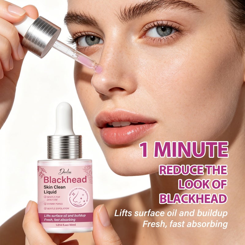 Danliss One-Minute Blackhead Removal Cleanser 30ml - Gentle Daily Use, Unclogging Pores, Controlling Oil, and Firming - Image 2