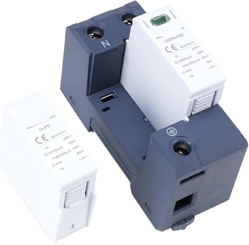 GSP9 SPD خرطوشة بديلة 40 كيلو أمبير 400 فولت تيار متردد NPE إدراجات أساسية لواقي زيادة التيار - Image 3