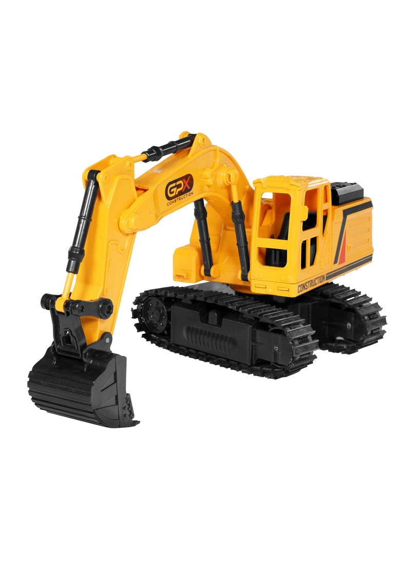 توي لاند حفارة متعددة الوظائف تعمل بالتحكم عن بُعد - مركبة بناء ذات 8 قنوات مع دلو متحرك ودوران 360 درجة - Image 1