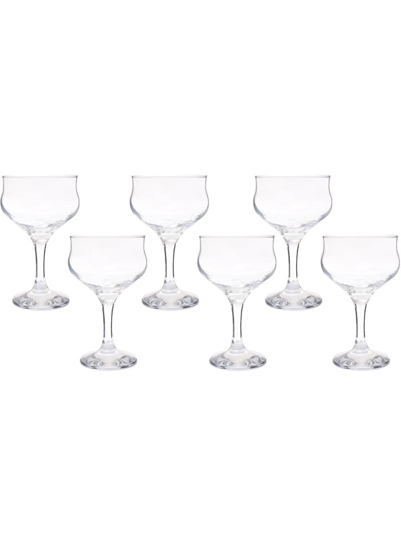 Pasabahce Tulipe Champagne Glass Set 6 Pcs clear - Image 2
