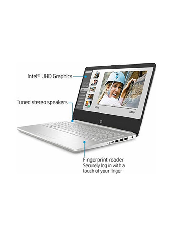 HP 14-Dq2055wm (الإصدار المحسن) لابتوب بشاشة 14 بوصة بدقة FHD، مع معالج Intel Core i3-1115G4 من الجيل الحادي عشر/4GB RAM/256GB SSD/رسومات Intel UHD/Windows 10 Home/نسخة دولية - Image 3