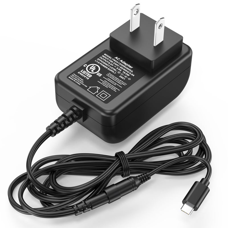 HIENADTOR 5V Type C Jump Starter Charger Replacement Fit for Gooloo Power Cord AC Adapter for Gooloo GP4000 GP3000 GP2000 Portable Car Jump Starter Charging Plug for Gooloo 1000mA 2000mA 3000mA Peak TypeC - Image 3