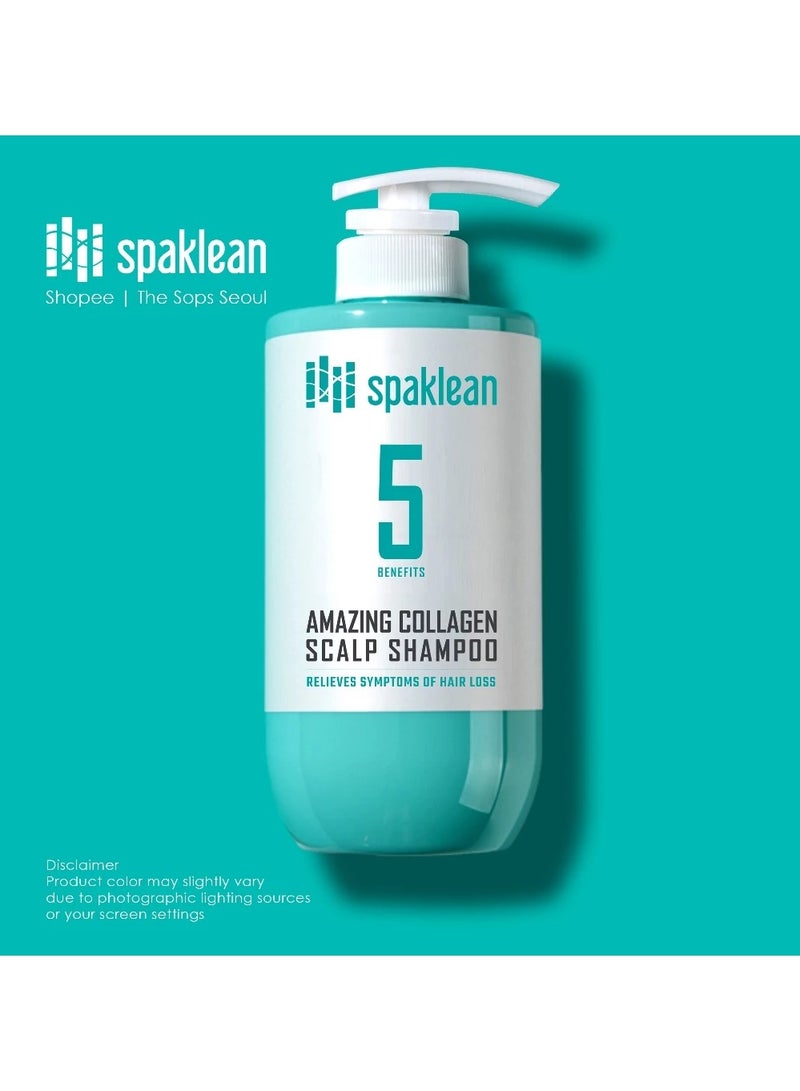 spaklean Amazing Collagen Scalp Shampoo & Aqua Treatment Set - Image 2