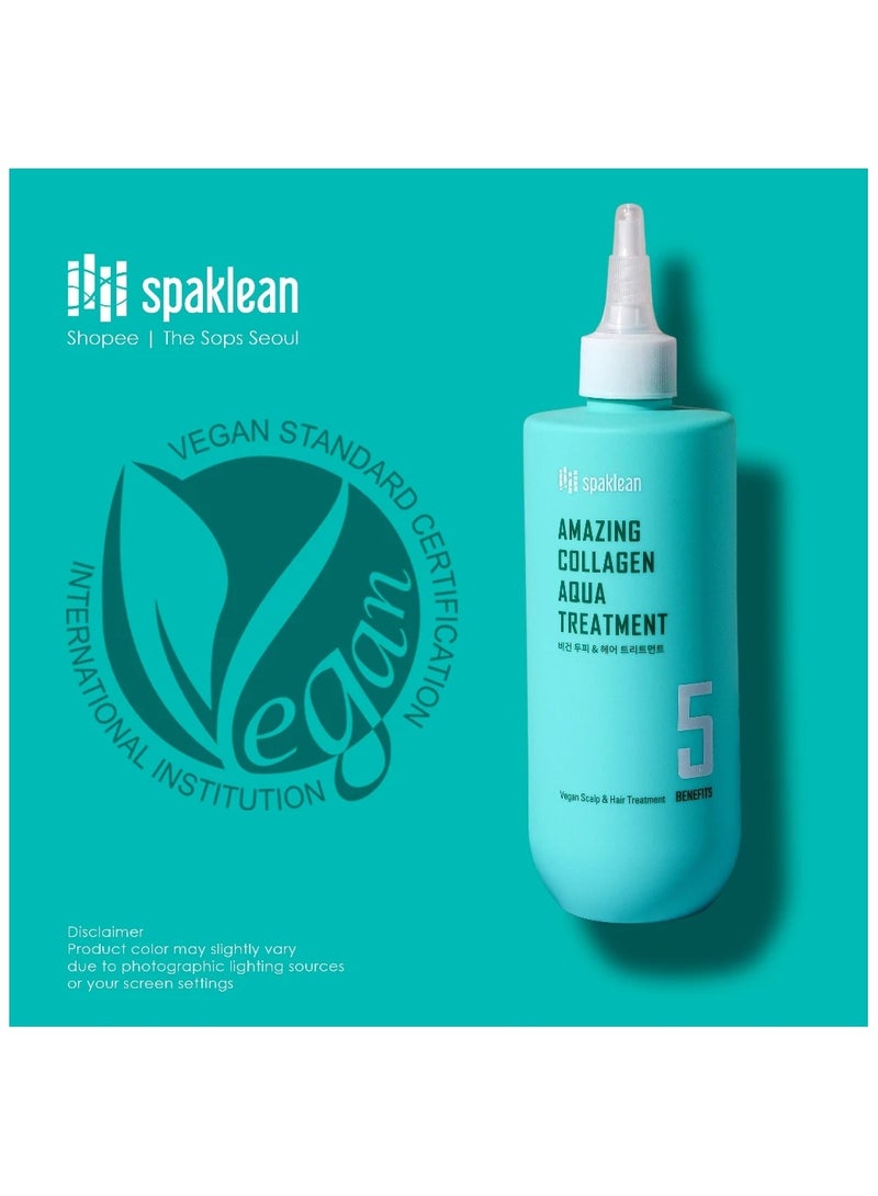 spaklean Amazing Collagen Scalp Shampoo & Aqua Treatment Set - Image 3