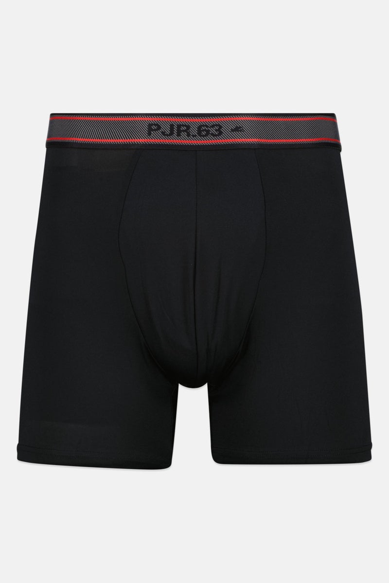 Pajar Men 3 Pack Brand Logo Boxer Briefs, Black - Image 5