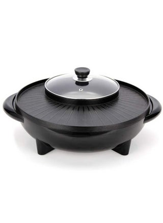 Electric grill and hot pot,Tabletop cooking assistant equipment，temperature control,Non-stick grill，Applicable to steak，hot pot，barbecue，Roast meat. - pzsku/Z953ED09C9EB3895886D6Z/45/1743996413/b0bc32e5-611f-45ad-872f-4f7a19944507
