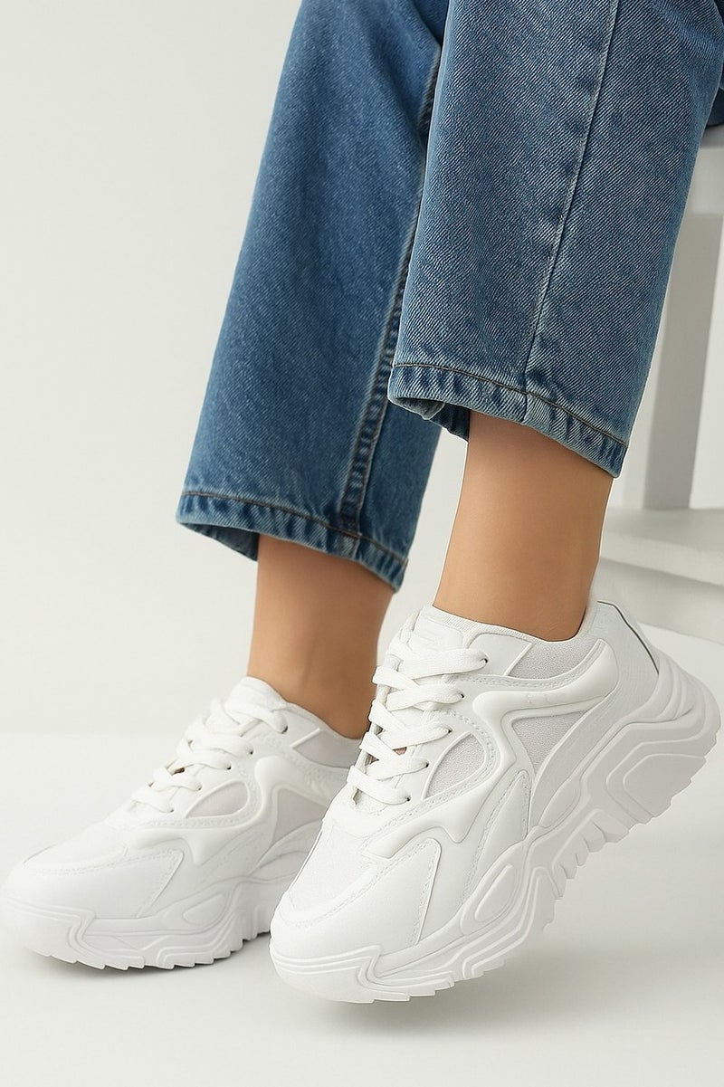 Vbranda Fashion Sneaker For Women L-920-WHITE  - Image 2