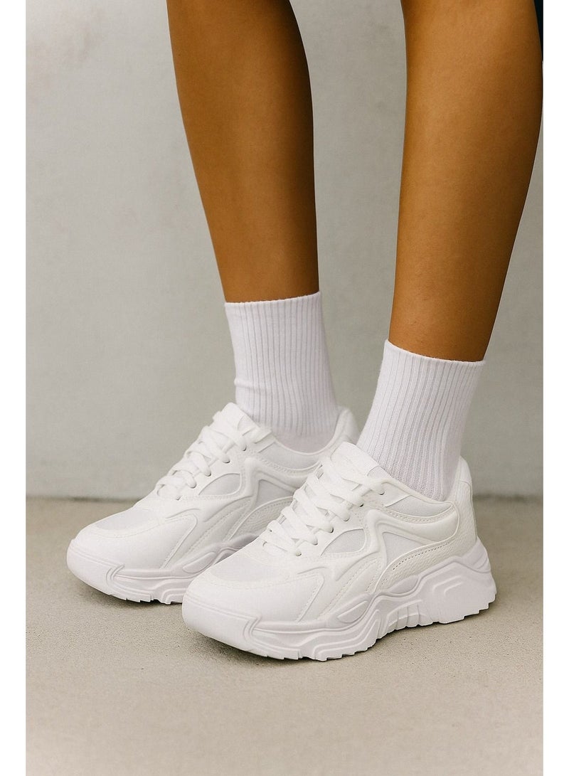 Vbranda Fashion Sneaker For Women L-920-WHITE - Image 1