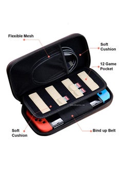 S-Color Zelda Switch Carrying Case Compatible with Nintendo Switch / Switch OLED Portable Travel Protective Silicone Case for Switch Carry Case Hard Switch Accessories Carry Case for Zelda Game Accessories  - Image 2